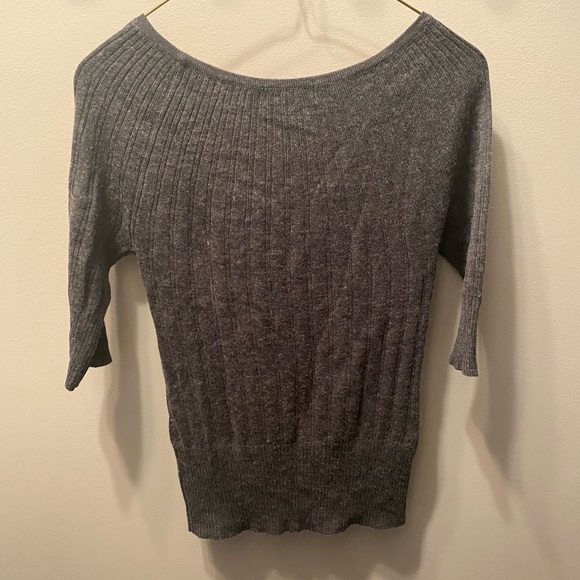 Valerie Bertinelli Gray Knit Sweater Small - Picture 2 of 8